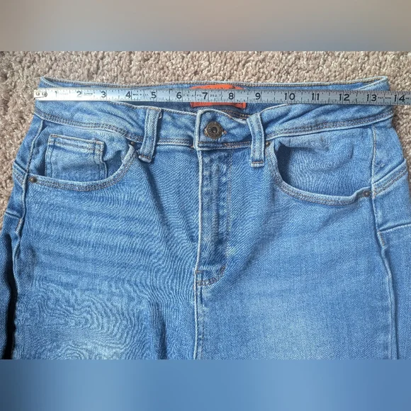 Wax Jean Distressed Women's Size 30 - Picture 6 of 7